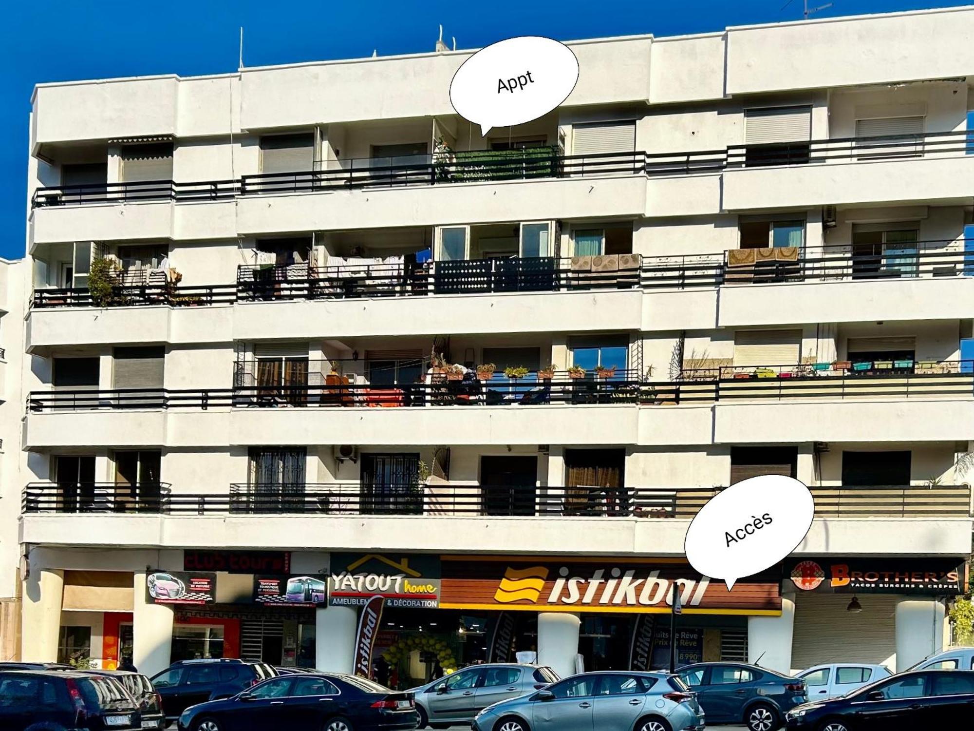 Panoramic View Of Downtown Rabatアパートメント エクステリア 写真