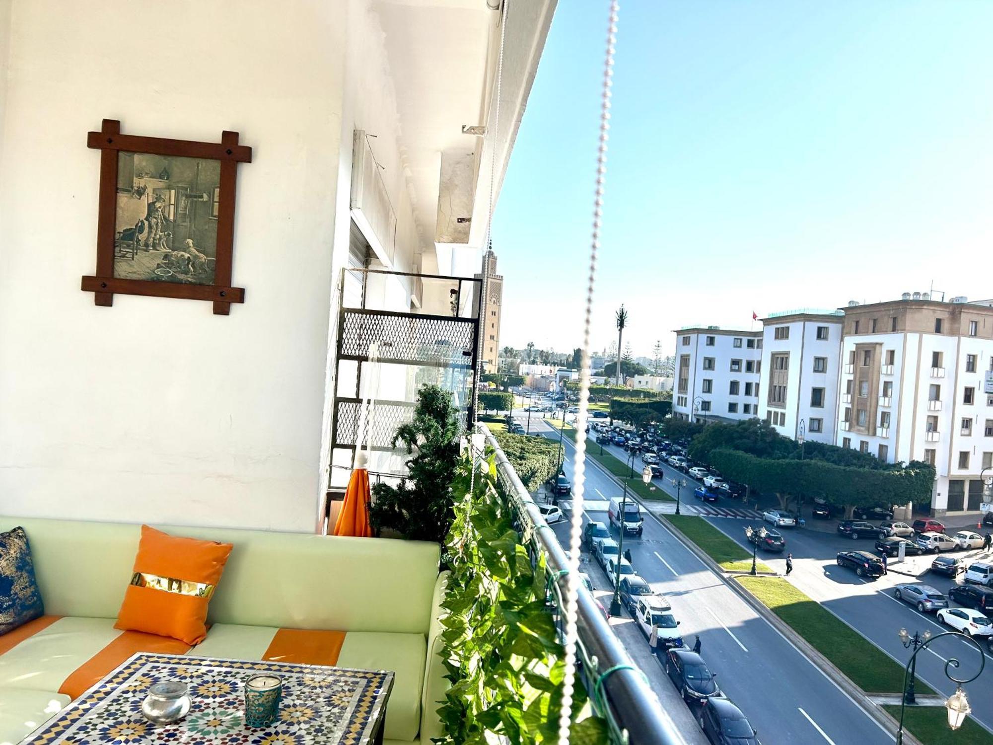 Panoramic View Of Downtown Rabatアパートメント エクステリア 写真