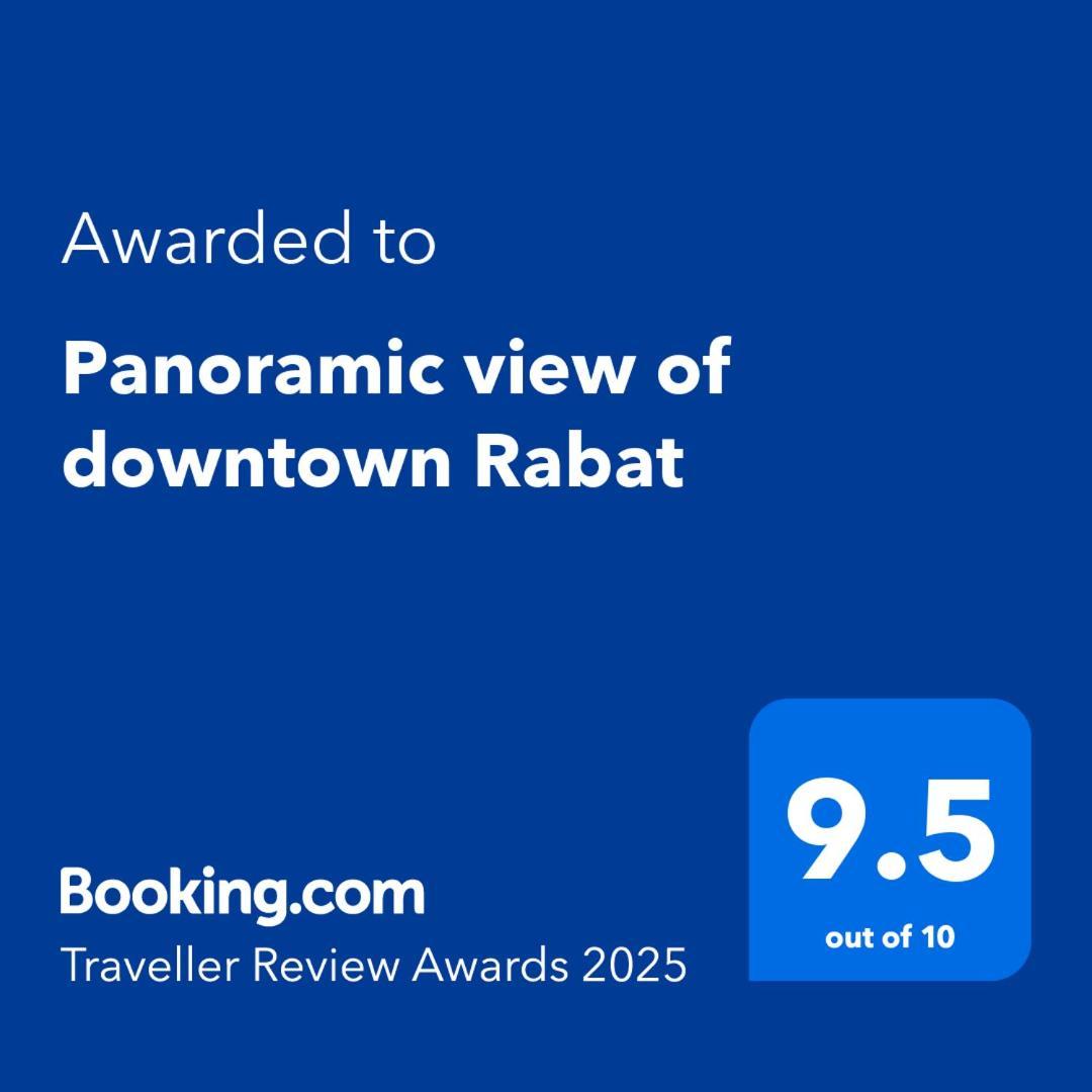 Panoramic View Of Downtown Rabatアパートメント エクステリア 写真